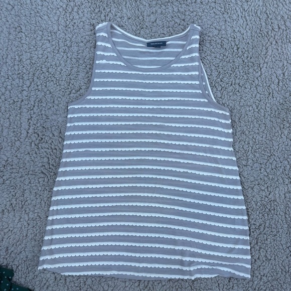 ModCloth Grey Playfully Functioning Knit Tank Top - Picture 3 of 4